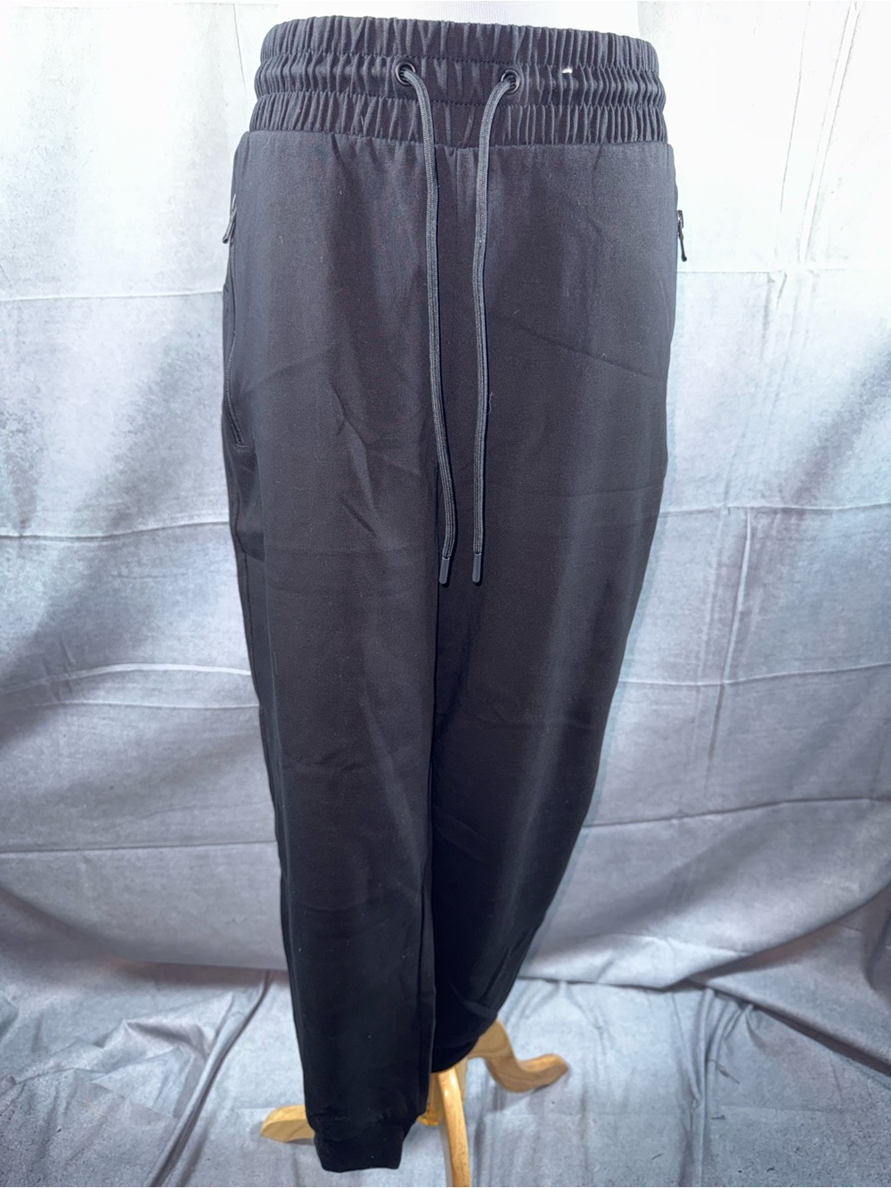 2900-Old Navy Black Women's Drawstring Jogger Pants